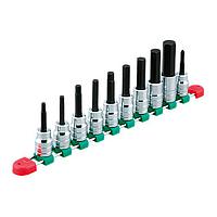 KTC TBT410H sq. Hex Bit Socket Set (1/2", 10pcs)