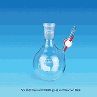 SciLab SL.Fla2202 DURAN® Flask joint w/ side arm ptfe stopcock, 250ml, 24/40