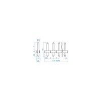 Altech PVS08-5,00 Pluggable Terminal Blocks PCBPins 5mm