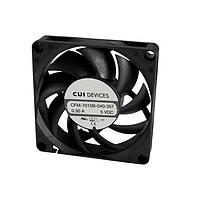 Same Sky (formerly CUI Devices) CFM-7015B-130-295-22 Axial dc axial fan 70 mm square 15 mm 12 Vdc ball 5000 RPM 32.10 CFM AR TSPWM