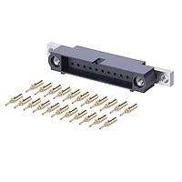 Harwin M80-5C12205MU Connector Kits 11+11PosM24-28AWGCableKitRearPanelMount