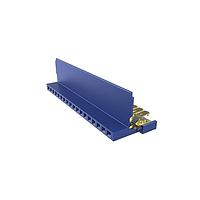 Amphenol FCI 65801-047LF Connectors Clincher&trade; Flex Connectors, Receptacle Assembly, Single Row, 18 Positions, 2.54mm (.100in) Pitch.