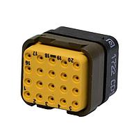 DEUTSCH - TE Connectivity DMC-M 20-22 PN Rectangular MIL Spec Connectors DMC 20C 20#22 PIN M ZPF000000000015306