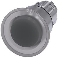 SIEMENS A6X30141068 Mushroom ILLUM. MUSHROOM PUSHBUTTON. 40MM. CLEAR