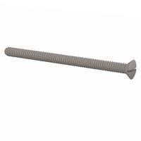 Essentra Components 330632A200 Slotted Countersunk 82 Slotted CSK Screw, #6-32 Thread, 2 Lg