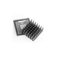 Wakefield Thermal 658-25ABT5 Component Omnidirectional Pin Fin Heat Sink for 27mm BGA/PowerPC, 6.4mm H, Chomerics T411