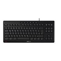 CHERRY JK-8600US-2 Keyboards Ten Keyless, Black, 6 Multimedia keys, Caps & Sdcroll LEDs, SX key technology, 87+6 keys