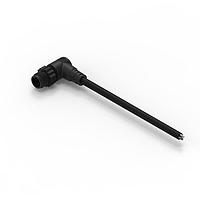 Wurth Elektronik 643631120304 Sensor Cables / Actuator Cables WRCIRC M12 Screw Coding A Cable Assembly with 2 m PVC cable Angled with Plastic Coupling Nut Male connector, polarity 4
