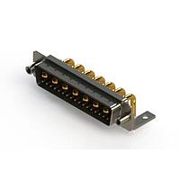 EDAC 629-24W7640-2TE Mixed Contact D-Sub Connectors Right-angle Power Combo D-Sub Connector