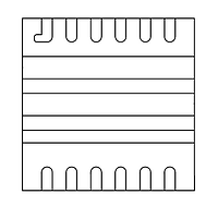 Intersil ISL85009FRZ-T Synchronous Buck Regulator ISL85009 EVALUATON B Regulator, 15LD TDFN