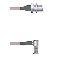 Amphenol Custom Cable Q-1U05G0005120i RF Cable Assemblies N-SJB/HDBNC-RP G316 120I