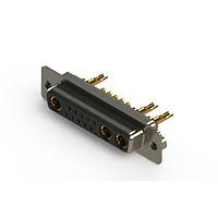 EDAC 628-13W3622-1N2 Mixed Contact D-Sub Connectors Vertical Combo Dsub