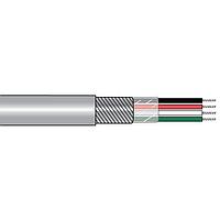 Alpha Wire 2256/6 SL001 Multi-Conductor Cables 20 AWG, 6 Conductor Communication Cable, Shielded, 1000 ft - Slate