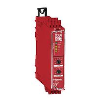 SCHNEIDER XPSUAF33AC Safety Controllers Safety module, Harmony Safety Automation, Cat.4, potential free NC/NC, NO/NC, PNP/PNP, 48-240v AC/DC, spring