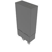 Samtec ESW-102-12-L-S Stackthrough .100" Elevated Socket Strip