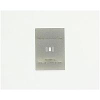 Chip Quik PA0206-S Sockets & Adapters DFN-16-Exp-Pad Steel Stencil