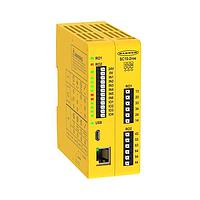 Banner Engineering SC10-2ROE Safety Controllers SC10-2roe Safety Controller; ISD Compatible (2 ISD Chains) 10 Inputs 2 Relay Outputs (3 NO, 6 A each); Terminal LEDs; 4 Convertible Inputs; Push-In Spring Clamp Terminals; 24 V dc; 240-580 mA