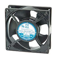 Orion Fans OD127AP-48MB Axial DC Fan, 127x127x38.5mm, 48VDC, 108CFM, 0.1A, 38dBA, 2600RPM, Dual Ball, Leads