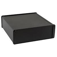 Hammond Manufacturing 1457T1601BK PC Board w/Flanged Ends 6.3x2.35x6.51 Black