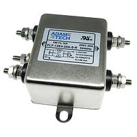 Adam Tech PLF-12E4-20A-S-R Power Line Filters EMI/RF Line Filter, 115/250VAC 20A, small outline, chassis mount