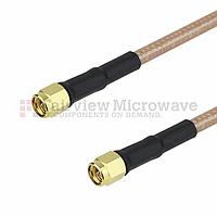Fairview FMC0202142 SMA Male to SMA Male Cable RG-142 Coax
