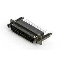 EDAC 627-025-681-277 D-Sub Connectors - Standard Density Vertical Metal Body D-Sub Connector