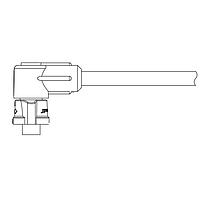 CONXALL CARA162802SP07990 Specialized Cables Micro-Con-X Insta-Click 2#20 Socket Right Angle 79"