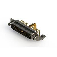 EDAC 629-21W1250-4TD Mixed Contact D-Sub Connectors Right-angle Power Combo D-Sub Connector