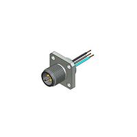 Amphenol CONEC 43-02092 Sensor Cables / Actuator Cables 5P ML SKT SAL M12X1 SQ.FLNG W/WIRE 0.5M