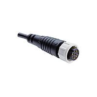 Amphenol LTW BB-03AFFM-SL6A03 Sensor Cables / Actuator Cables Ceres, Standard Size, Plastic, 10A, 03 pins, Female Connector, Female Contact, Straight, Screw Thread, Overmolded, Length 3000mm, IP66