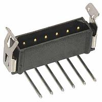 Harwin M80-7920222 Headers 2 Pos. Male SIL Horizontal Throughboard Conn. Latches