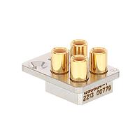 Raychem - TE Connectivity 1996884-1 Accessories 4POS RF MOD VITA67.1 BACKPLN SMPM