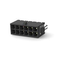 AMP Connectors - TE Connectivity 4-794682-2 Headers 12P MICRO MNL ASSY VRT,THRU,LF