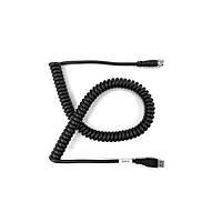 The Modal Shop 526D10 Sensor Cables / Actuator Cables 10 ft (3 m) coiled cable, 4-socket M12 connector to USB Type-A