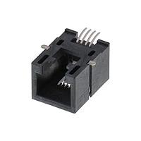 Molex 85502-5006 Modular RA MODULAR JACK SMT LOW PROFILE 6/4