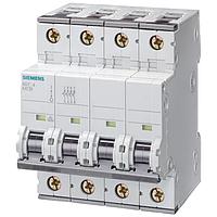 SIEMENS 5SY44258 Miniature SUP PTOR 5SY4 4P 480V 25A 5K D-TRIP