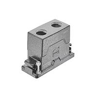 HARTING 19405160421 Hoods 16B HPR Compact Hood, HC (wide), Screw Locking, Top Entry, 2xM25