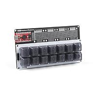 SparkFun SPX-17251 Qwiic Keyboard Explorers Qwiic Keyboard Explorer - Translucent