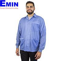 Desco 73773 Jacket with Knitted Cuffs (Blue, 5X-Large)