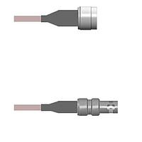 Amphenol Custom Cable Q-2I00Q0005048i RF Cable Assemblies N-SP/HDBNC-SJ G316 48I