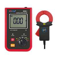 ETCR ETCR3000+ Digital Earth Resistance Tester (0.00Ω~2000Ω, 200VAC, 100AAC)