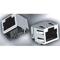 Kycon GWX-S-88-50 Modular TH R/A 8P 8CONTACTS SHIELDED 50u"