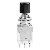 NKK Switches EB2011-BA Sealed SPDT ON-(ON) 3A .315" DIA. CAP/BLACK