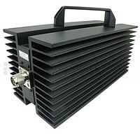 Fairview  SA3N300-10 10 dB Fixed Attenuator N Male To N Female Up To 3 GHz Rated To 300 Watts With Black Aluminum Heatsink Paint Body