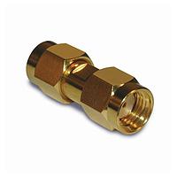 Amphenol RF 132168 RF Adapters - In Series SMA ST PLUG PLUG ADAPTER GOLD