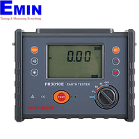 FUZRR FR3010E Ground Resistance Soil Resistivity Tester (0.00Ω～30.00kΩ, 0.00～600V)