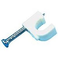 AIM-Cambridge / Cinch Connectivity Solutions 25-7250 RF Connector Accessories RG59 CABLE CLIP WHITE