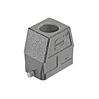 HARTING 19370100447 Hoods METAL HOOD HAN 10B 1 LVR LCKING