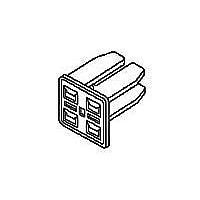 AMP Connectors - TE Connectivity 1-174263-1 Accessories PLUG 6P DBL LOCK NATURAL