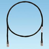 Panduit UTPCH20BLY Cat 5e Copper Patch Cord, Cat 5e, Black UTP Cab